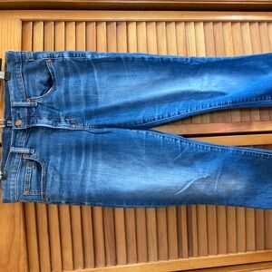 Gap, true skinny jeans, size 29, medium wash